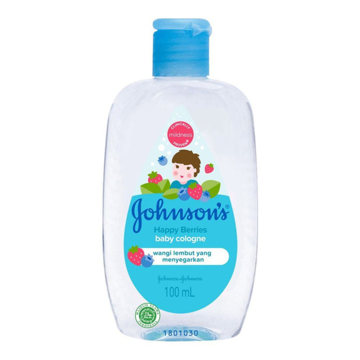 Johnsons Baby Cologne Happy Berries 100Ml