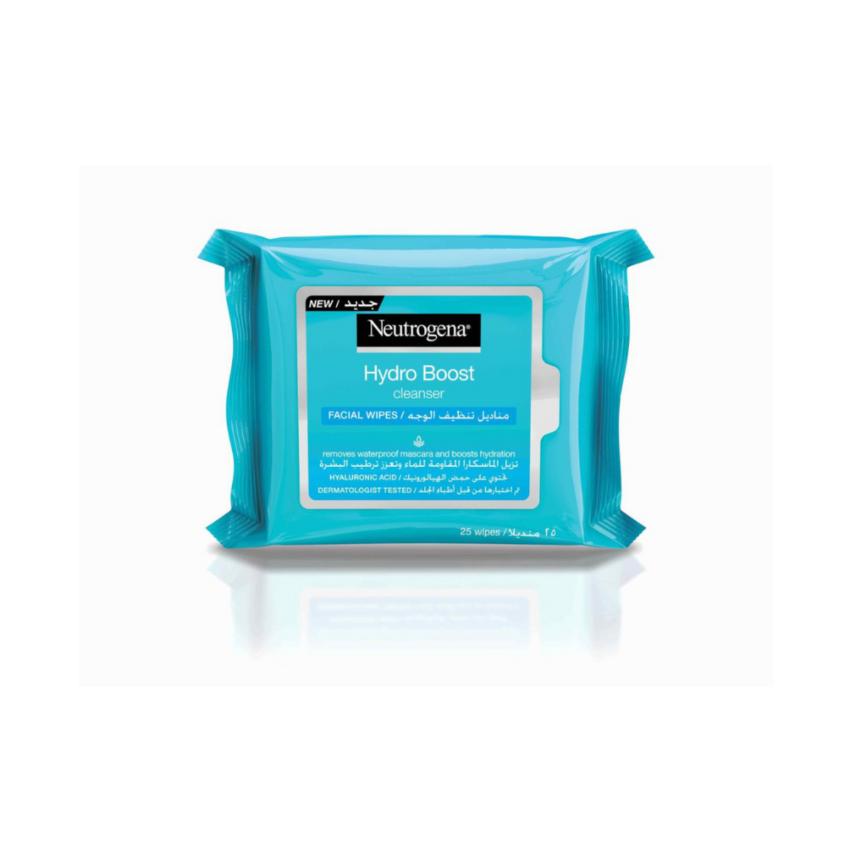 Neutrogena Hydro Boost Cleanser Facial Wipes 25 Pcs