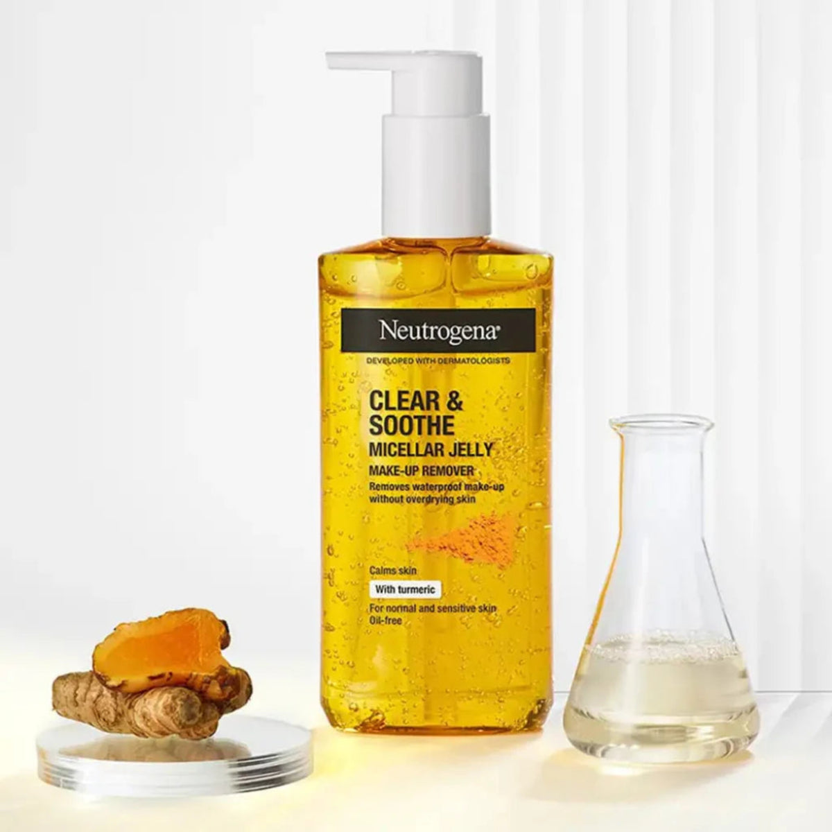 Neutrogena Soothing Clear Micellar Jelly Makeup Remover  200ml