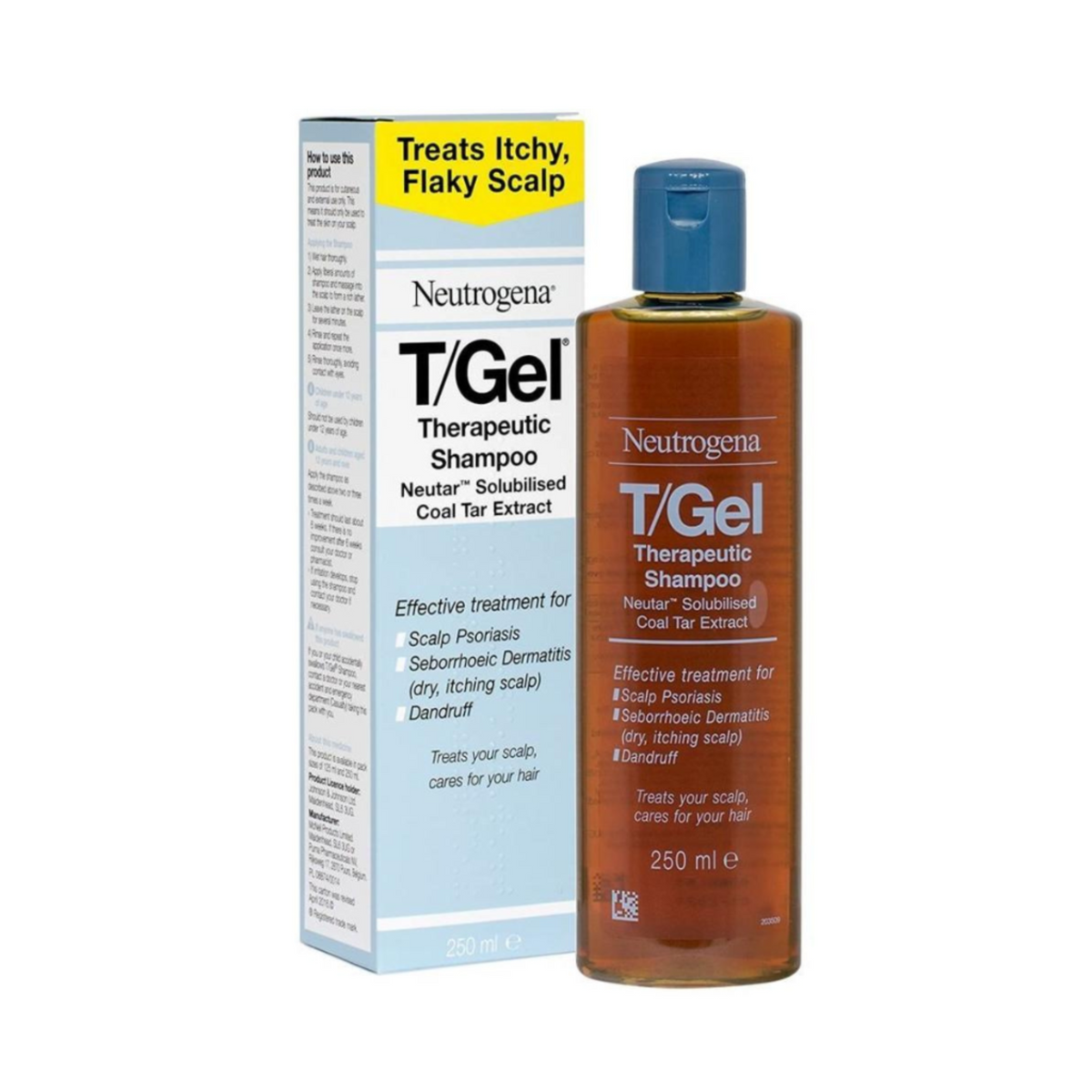 Neutrogena T/Gel Therapeutic Shampoo, Treats Your Scalp, 250ml
